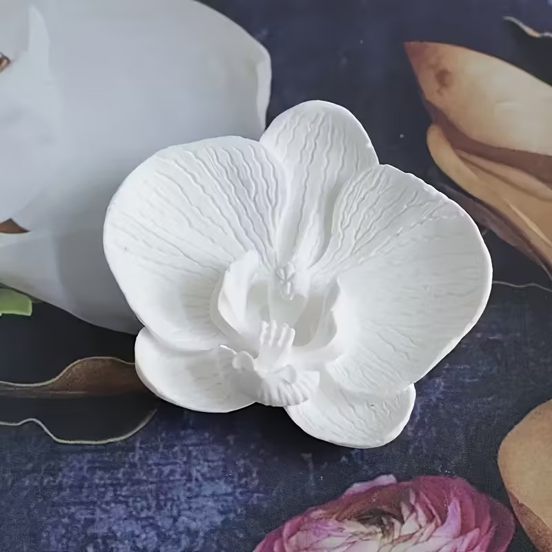 3D Butterfly Orchid Silicone C - Orchid Phalaenopsis ulasan dan harga