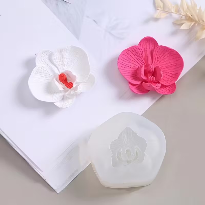 3D Butterfly Orchid Silicone C - Orchid Phalaenopsis ulasan dan harga