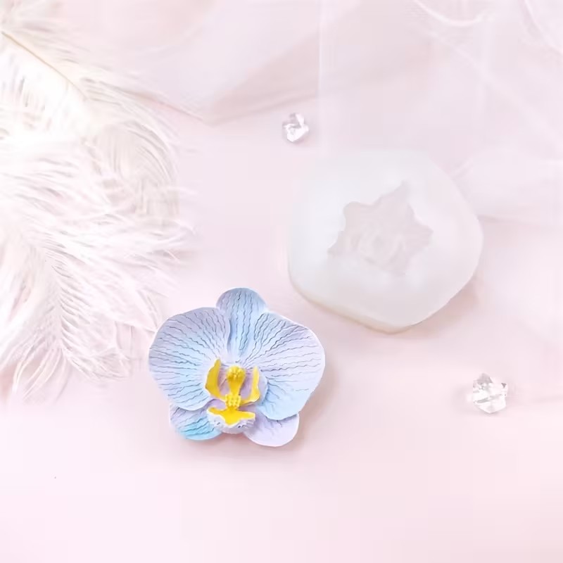 3D Butterfly Orchid Silicone C - Orchid Phalaenopsis ulasan dan harga